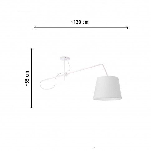 Wymiary lampy wiszącej EX239-Oviedex