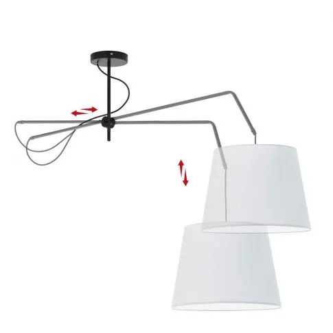 Ruchomy stelaż lampy wiszącej EX239-Oviedex