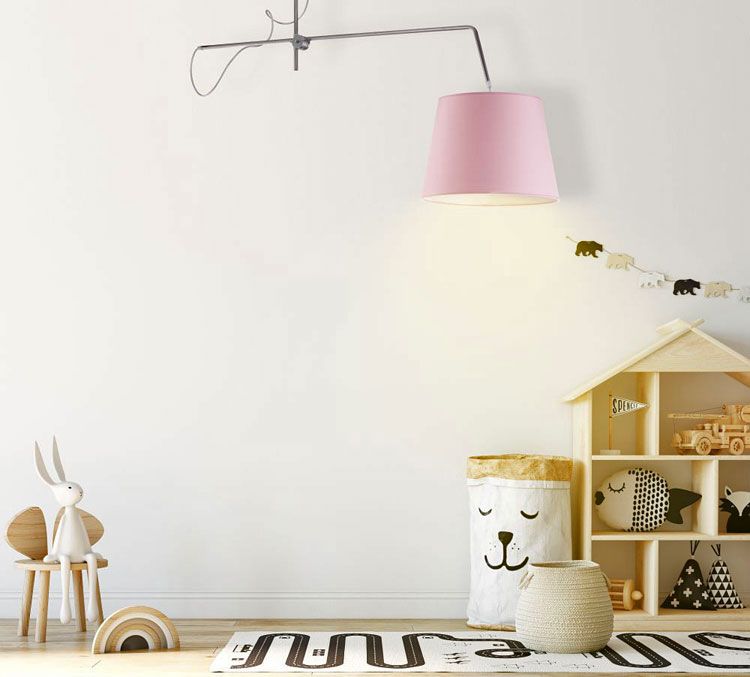 Nowoczesna regulowana lampa wiszące E818-Dalina z abażurem