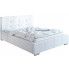 Tapicerowane łóżko z zagłówkiem 120x200 Keren