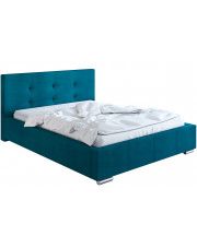 Dwuosobowe łóżko ze schowkiem 140x200 Keren 3X - 36 kolorów w sklepie Edinos.pl