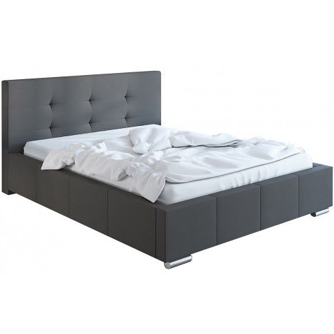 Tapicerowane łóżko z zagłówkiem 160x200 Keren