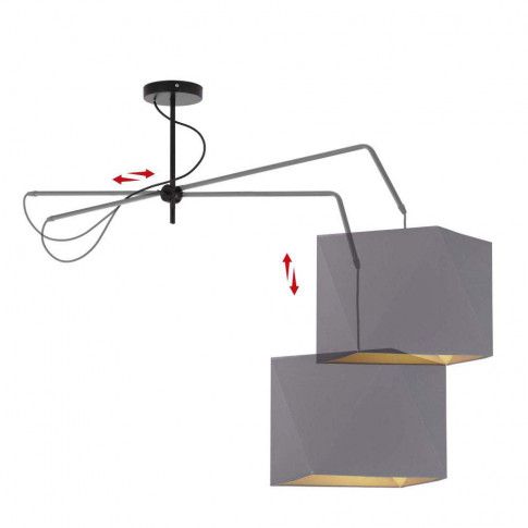Regulowana konstrukcja lampy EX251-Buffali
