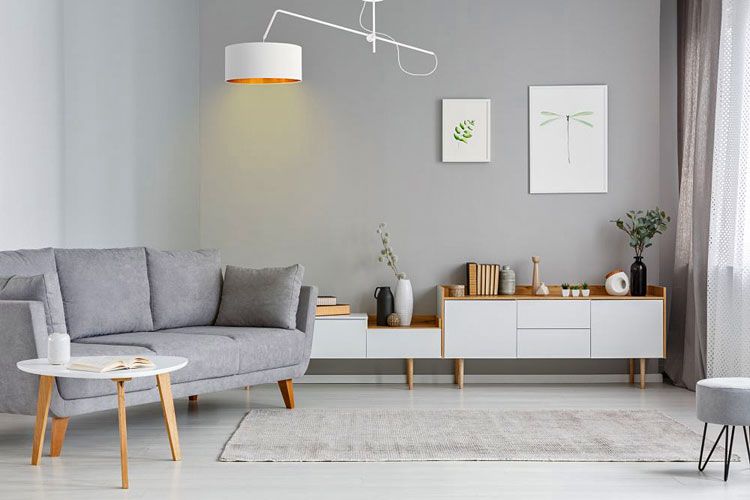 Lampa wisząca w stylu glamour EX252-Riox ze złotym wnętrzem abażura