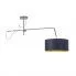 Lampa wisząca glamour z abażurem - EX254-Rioxan- 5 kolorów do wyboru