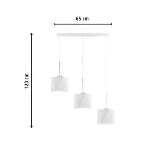 Wymiary lampy wiszącej EX283-Michigar