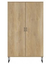 Drewniana szafa z półkami - Bahama 9X w sklepie Edinos.pl