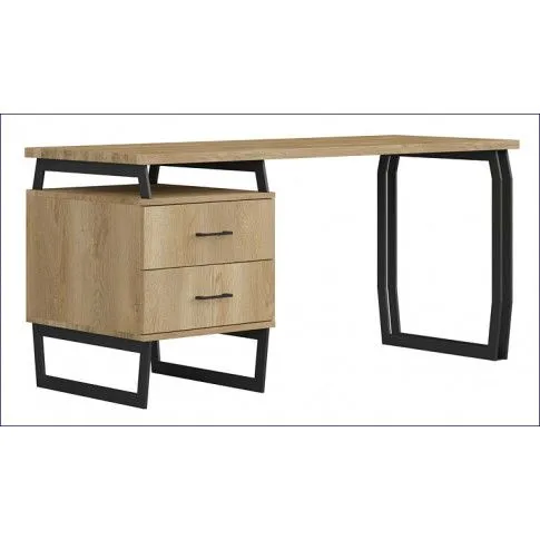 Dębowe biurko z 2 szufladami Bahama 12X