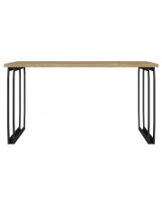 Drewniane biurko debowe dla dorosłych i uczniów - Bahama 13X w sklepie Edinos.pl