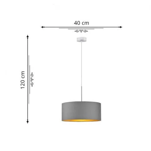 Wymiary lampy wiszącej EX316-Sintrel