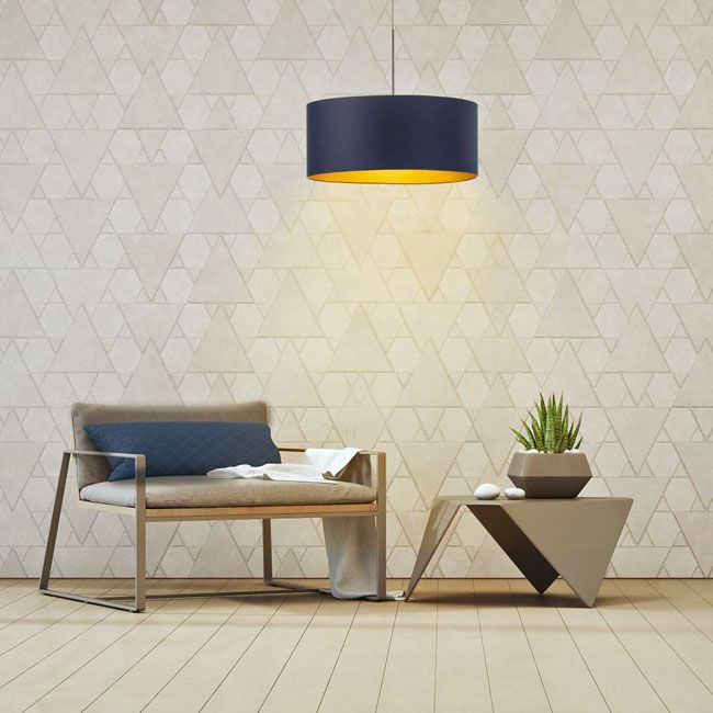 Okrągła lampa wisząca w stylu glamour Z449-Moreli z abażurem