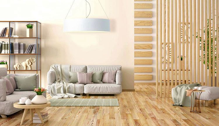 Skandynawska lampa wisząca V201-Dalina z okrągłym, dużym abażurem
