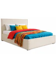 Pojedyncze łóżko ze schowkiem 120x200 Mensis 3X - 36 kolorów w sklepie Edinos.pl