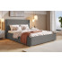 Aranżacja z tapicerowanym łóżkiem 140x200 Eger