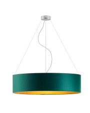 Okrągła lampa wisząca glamour 80 cm - EX321-Portix - kolory do wyboru w sklepie Edinos.pl