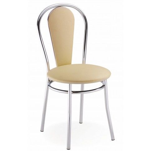 Zdjęcie produktu Krzesło tapicerowane Crafti - beżowe.