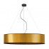 Złota lampa wisząca z okrągłym abażurem 100 cm - EX326-Portona