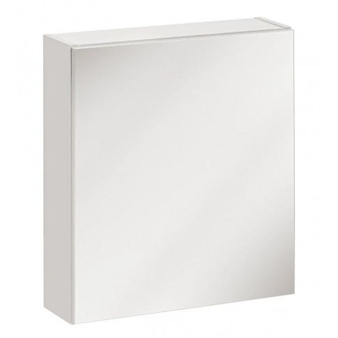 Wisząca szafka łazienkowa z lustrem Malaga 6X Biały