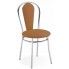 Zdjęcie produktu Krzesło tapicerowane Crafti - brąz.