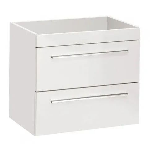 Szafka łazienkowa pod umywalkę Malaga 4X Biały połysk