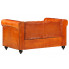Skórzana 2-osobowa jasnobrązowa sofa Clementine 2Q