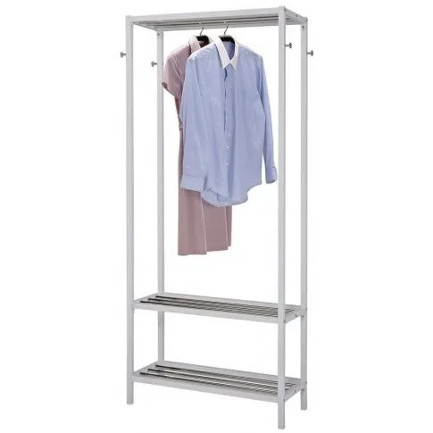 Zdjęcie produktu Wieszak stojący na ubrania Alicante 5X - biały.