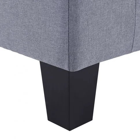 Ekskluzywna dwuosobowa jasnoszara sofa Ekilore 2Q