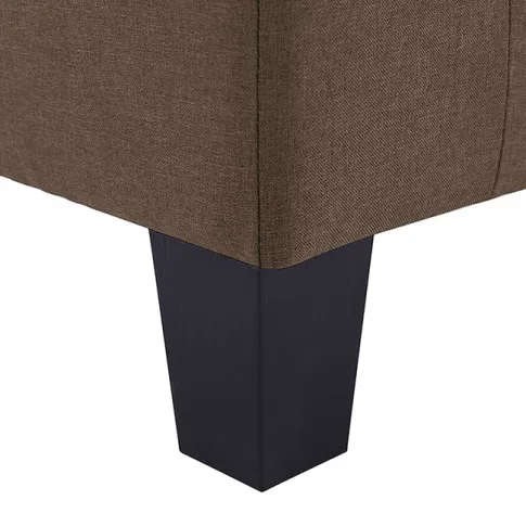 Ekskluzywna dwuosobowa brązowa sofa Ekilore 2Q