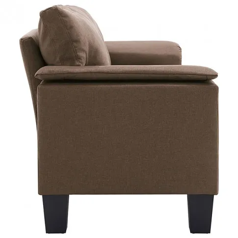 Ekskluzywna dwuosobowa brązowa sofa Ekilore 2Q