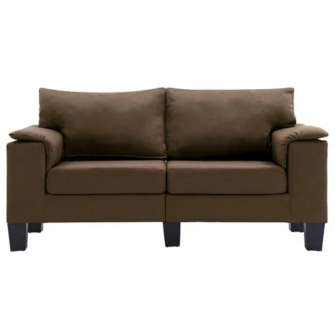 Ekskluzywna dwuosobowa brązowa sofa Ekilore 2Q