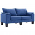 2 osobowa sofa ekilore2q niebieska