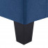 2-osobowa niebieska sofa z podłokietnikami - Ekilore 2Q