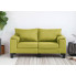 2-osobowa zielona sofa Ekilore 2Q, podłokietniki