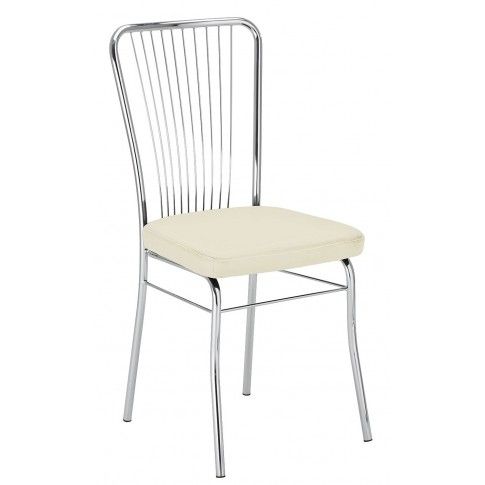 Zdjęcie produktu Krzesło metalowe Neris - beżowe.