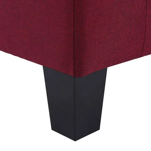 Ekskluzywna dwuosobowa czerwona sofa Ekilore 2Q