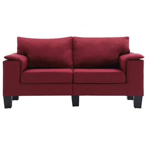Ekskluzywna dwuosobowa czerwona sofa Ekilore 2Q