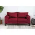 Ekskluzywna dwuosobowa czerwona sofa Ekilore 2Q