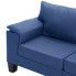 Ekskluzywna czteroosobowa niebieska sofa Ekilore 4Q