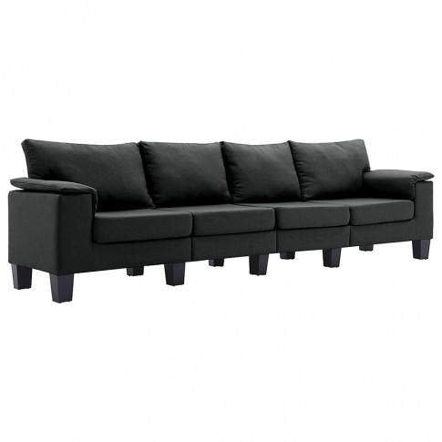 4 osobowa sofa ekilore4q czarna