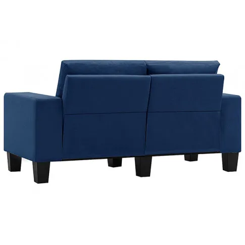 Ponadczasowa dwuosobowa sofa niebieska Lurra 2Q
