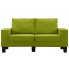 Ponadczasowa dwuosobowa sofa zielony Lurra 2Q