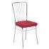 Zdjęcie produktu Krzesło metalowe Malvix - czerwone.