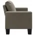 Ponadczasowa dwuosobowa sofa taupe Lurra 2Q