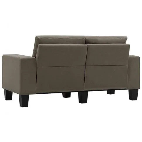 Ponadczasowa dwuosobowa sofa taupe Lurra 2Q
