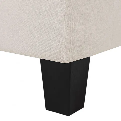 Ponadczasowa trzyosobowa sofa kremowa Lurra 3Q