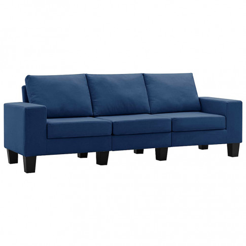 3 osobowa sofa lurra3q niebieska