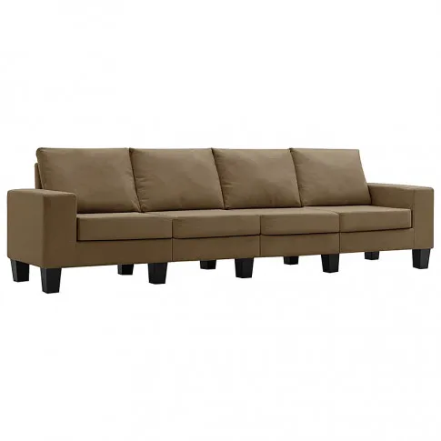 czteroosobowa sofa lurra4q brazowa