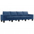 czteroosobowa sofa lurra4q niebieska