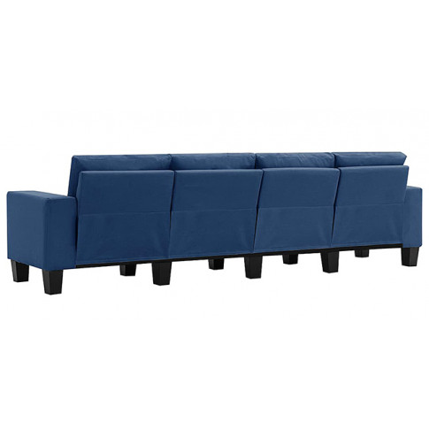Ponadczasowa 4-osobowa sofa niebieska Lurra 4Q