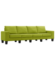 Ponadczasowa 4-osobowa zielona sofa - Lurra 4Q w sklepie Edinos.pl